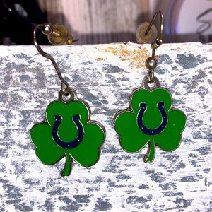 Colts earrings